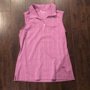 Adidas Golf ClimaCool Purple Shirt